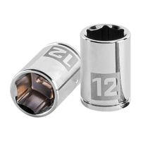 Dado 12mm Hexagonal Encastre de 1/4"" 13174 Truper
