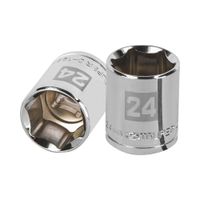 Dado 24mm Hexagonal  Encastre de 1/2"" 13274 Truper