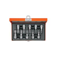 Dado 10 Piezas TorxJuego Encastre de 3/8"" 13976 Truper