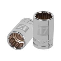 Dado 17mm Poligonal Encastre de 1/2"" 13531 Truper