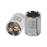 Dado 22mm Hexagonal  Encastre de 1/2"" 13272 Truper