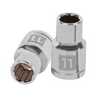 Dado 11mm Poligonal Encastre de 1/2"" 13525 Truper