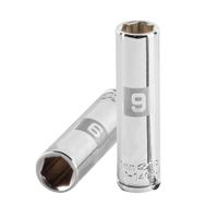 Dado 9mm Hexagonal Tubular Encastre de 1/4"" 13203 Truper