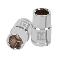 Dado 14mm Hexagonal  Encastre de 1/2"" 13264 Truper