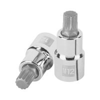Dado M12 Bristol Punta Corta Encastre de 1/2"" 101274 Truper