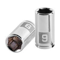 Dado 9mm Hexagonal Encastre de 1/4"" 13171 Truper