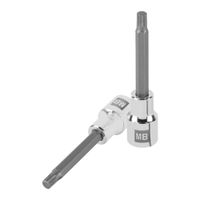 Dado M8 Bristol Punta Larga Encastre de 1/2"" 101300 Truper