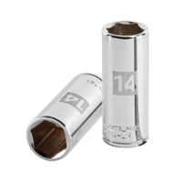 Dado 14mm Hexagonal Tubular Encastre de 1/4"" 13208 Truper