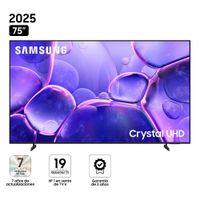 TELEVISOR SAMSUNG 75 UHD 4K SMART TV UN75U8000FGXPE-2025