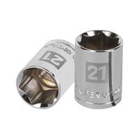 Dado 21mm Hexagonal  Encastre de 1/2"" 13271 Truper