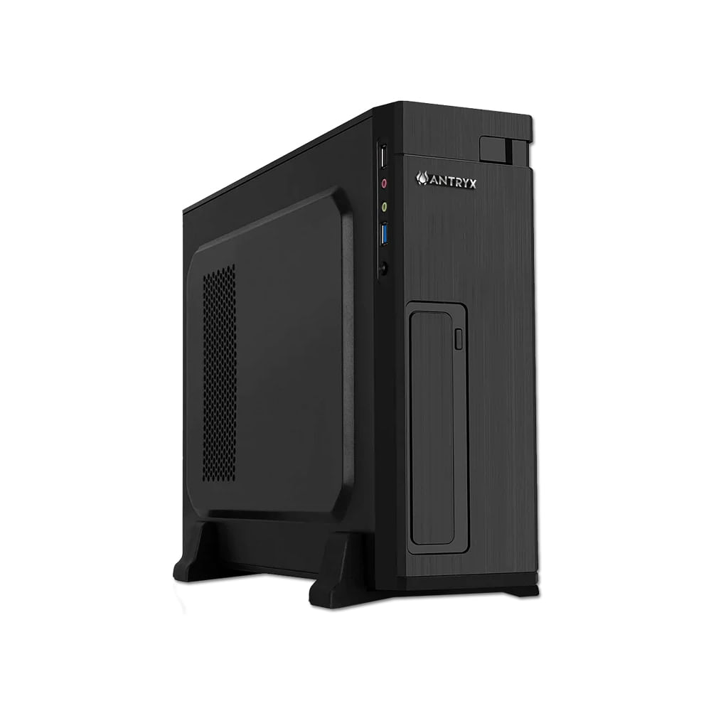 Caja de computadora Antryx Xtreme XS-100U negra, diseño delgado, 300W, ideal para gaming y trabajo