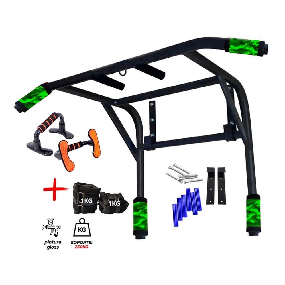 Barra Multifuncional 2 en 1 + Push up + Tobillera 1Kg