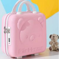 Maletin Portatil de Oso 14 Pulgadas Rosado