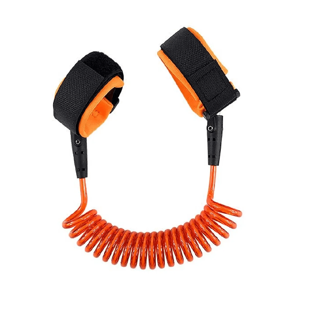 Correa Arnés de Seguridad para Niños Antipérdida Actividades al Aire Libre Naranja Recoge en Real Pl