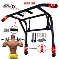 Barra 2 en 1 Paralela Calistenia Croosfit 250KG