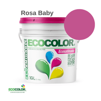 Pintura Ecológica ECOSATINADO 1 Galón Rosa Baby