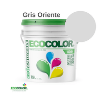 Pintura Ecológica MATE 1 Galón Gris Oriente