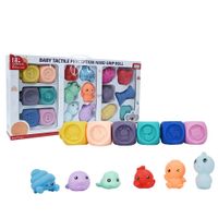 Set de BloquesPelotas y Figuras Texturizadas