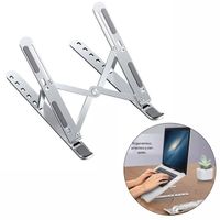 Soporte o base plegable para Laptop o Tablet  ajustable de aluminio