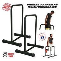 BARRA PARALELAS MULTIFUNCIONAL PARA FONDOS Y ABDOMINALES