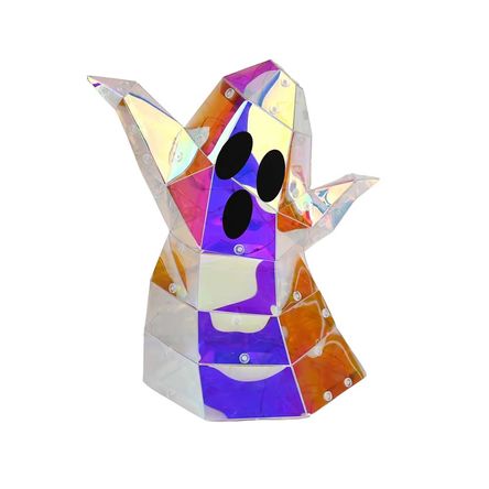 HALLOWEEN - Adorno pismatico tornasolado led opera a clable usb