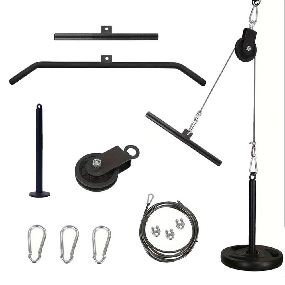 Sistema De Polea Cable Fitness barras accesorios Sistema De Polea Cable Fitness barras accesorios
