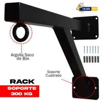 Soporte 300 KG RACK para colocar saco de box