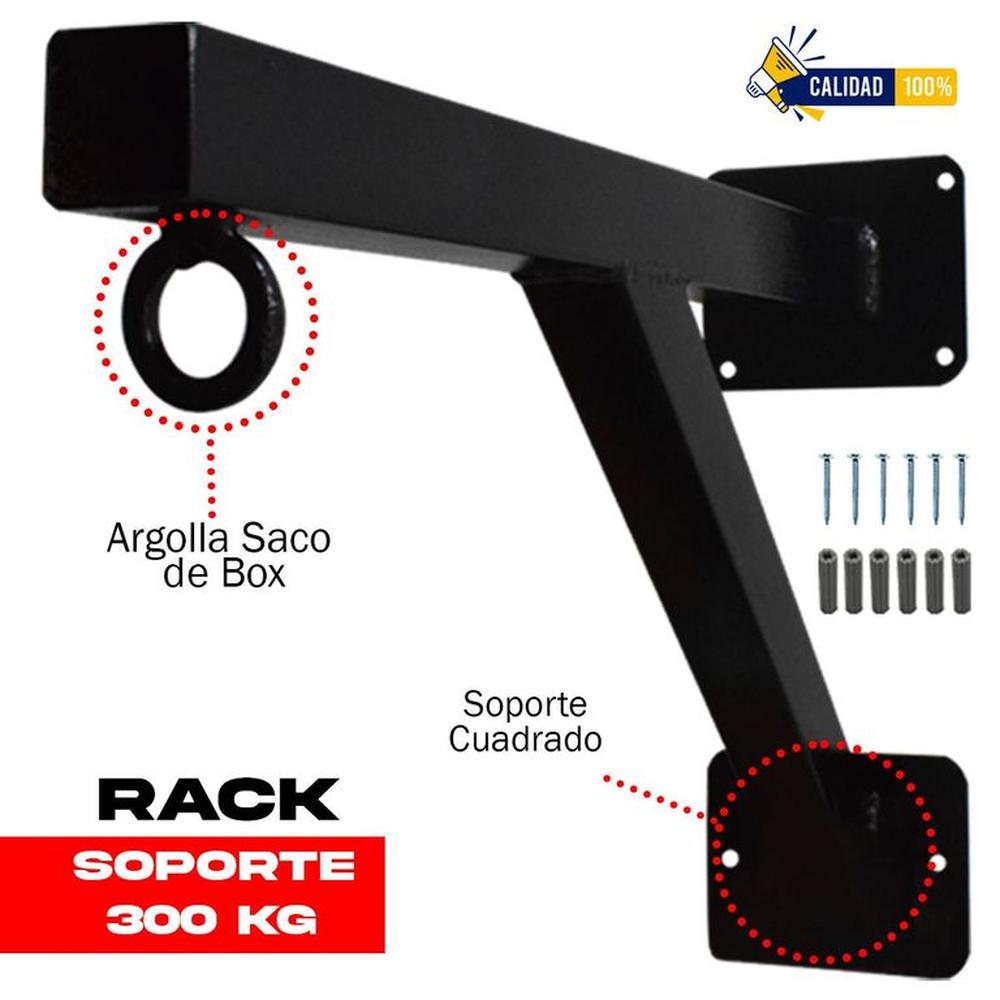 Soporte 300 KG RACK para colocar saco de box