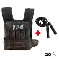 Chaleco De Peso 20kg Crossfit Gym  Soga Para Saltar