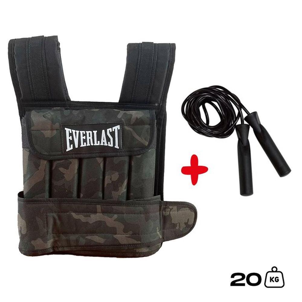 Chaleco De Peso 20kg Crossfit Gym Soga Para Saltar