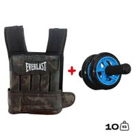 Chaleco 10kg Crossfit Gym  Rueda Abdominal