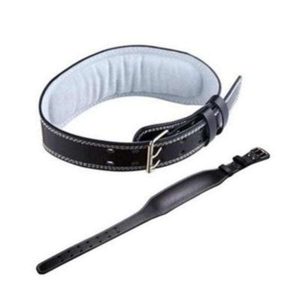 Correa De Cuero Para Gimnasio Levantamiento De Pesas - XL