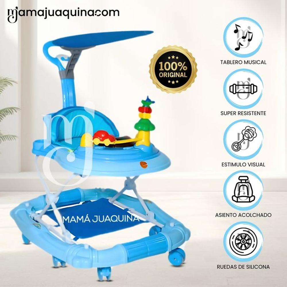 Andador con Tablero Musical «WALKIE» Blue Andador con Tablero Musical «WALKIE» Blue