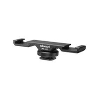 Soporte universal de extensión de zapata fría doble Ulanzi PT-2S