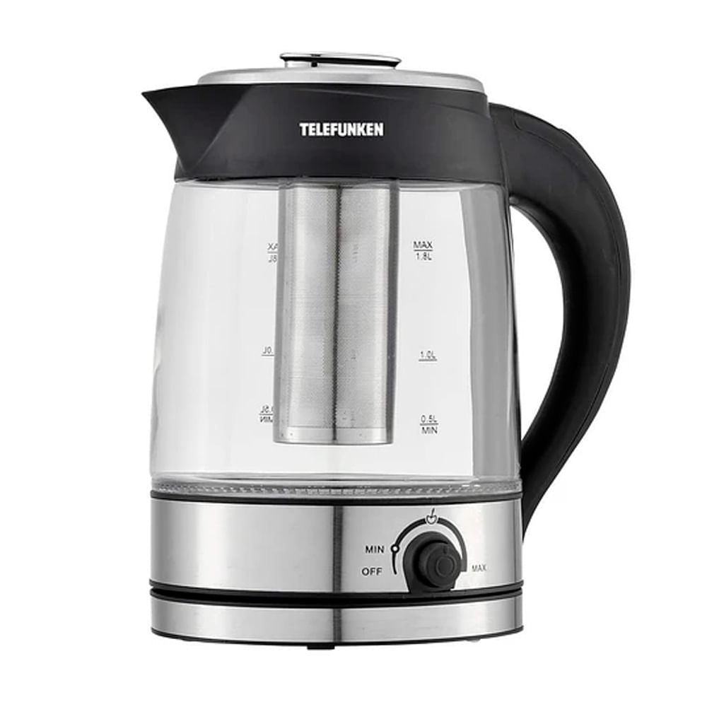 Hervidor Eléctrico de Vidrio 1.8 LitrosTELEFUNKEN TF PE800