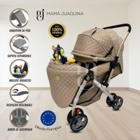 Coche Cuna Musical de Lujo «SUMMER DAY» Beige