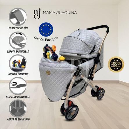 Coche Cuna Musical de Lujo «SUMMER DAY» Gray Coche Cuna Musical de Lujo «SUMMER DAY» Gray