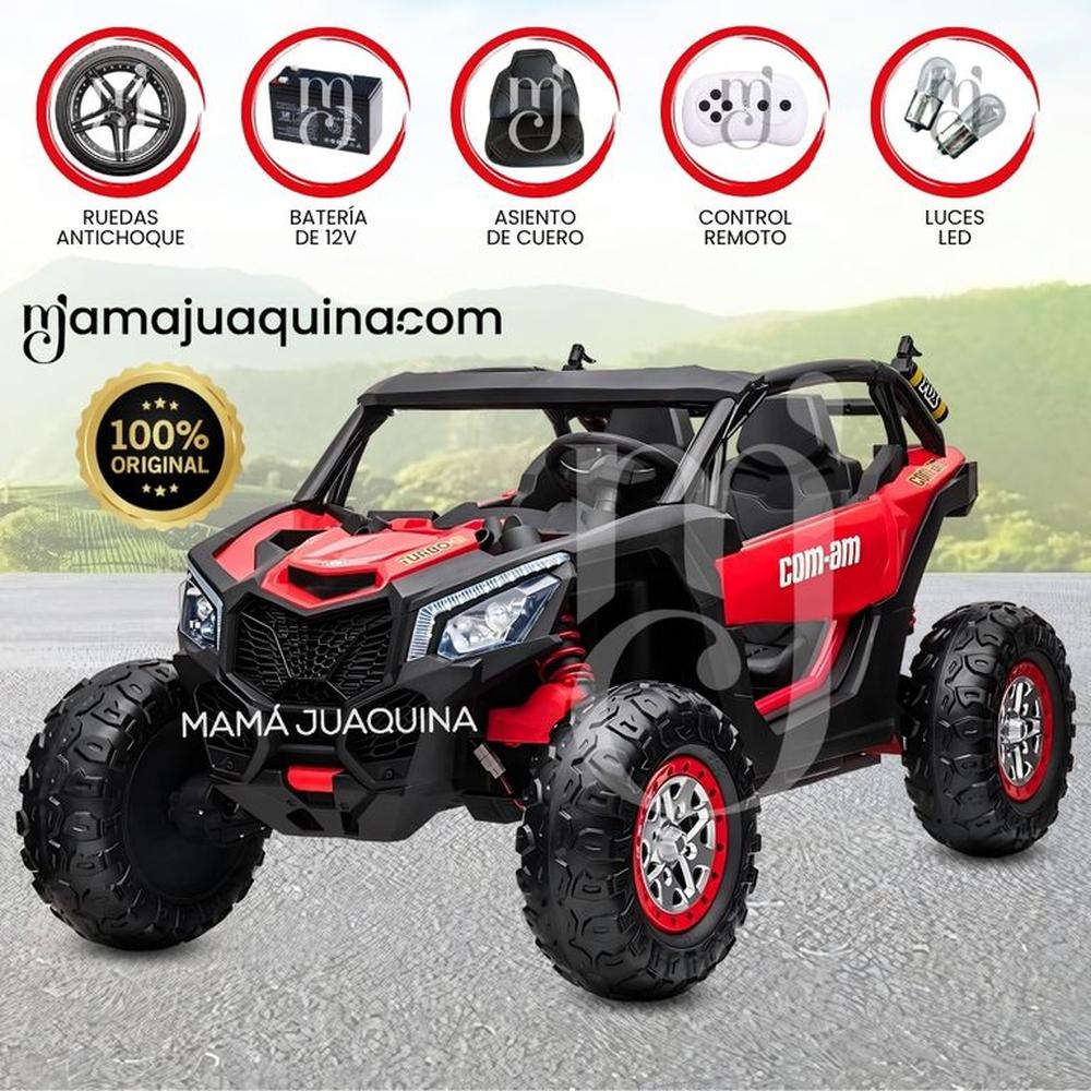 Carro a Batería 4 x 4 King «COM-AN» Todo Terreno Red