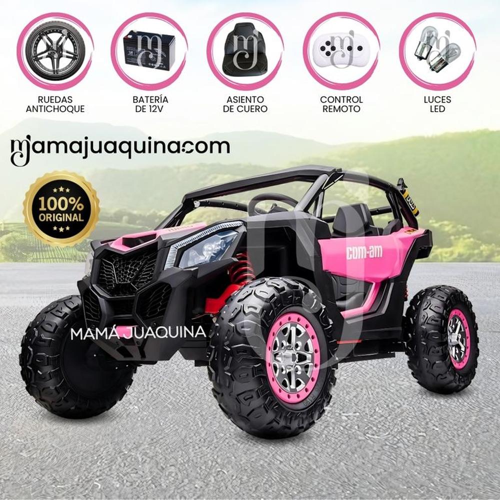 Carro a Batería 4 x 4 King «COM-AN» Todo Terreno Pink