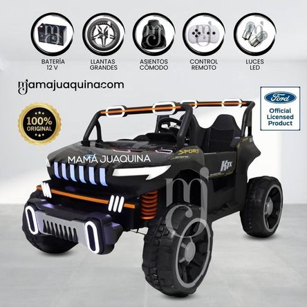 Carro a Batería 4x4 «FORD JETTY» Todo Terreno Black