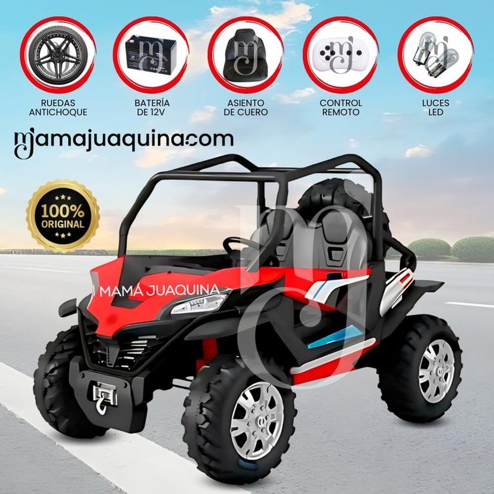 Carro a Batería 4x4 «RED FALCON» Todo Terreno Red