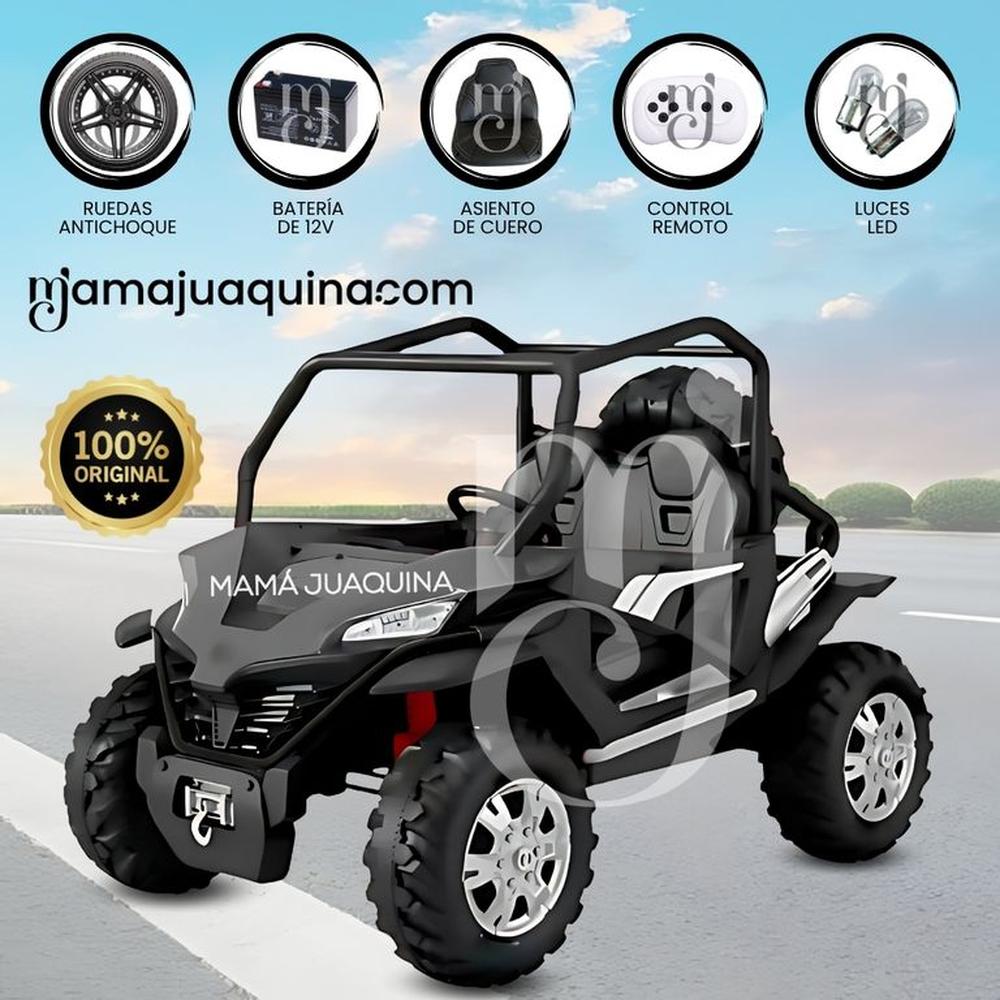 Carro a Batería 4x4 «RED FALCON» Todo Terreno Black