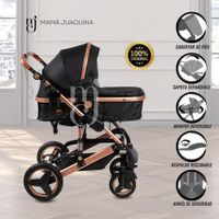 Coche Moisés de Lujo «SAGITA» Edición Limitada Black