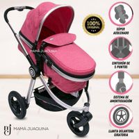 Coche Moisés de Lujo «SUZETTE» Edición Limitada Pink
