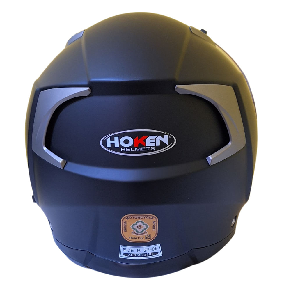 Casco Hoken FF866 Modular Doble Visor talla XL - Negro Mate | Promart ...