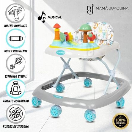 Andador con Tablero Musical «HONGUITO II» Gray Andador con Tablero Musical «HONGUITO II» Gray