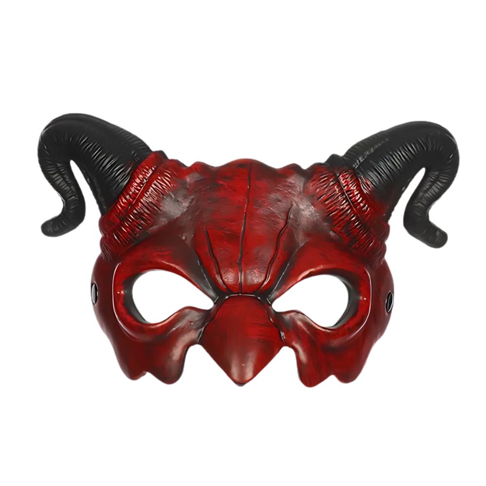 Máscara Cosplay Diablo Antifaz Rojo Halloween Máscara Cosplay Diablo Antifaz Rojo Halloween