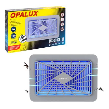 Insectocutor Electronico LED 6w 150m² OP-GM80L OPALUX Insectocutor Electronico LED 6w 150m² OP-GM80L OPALUX