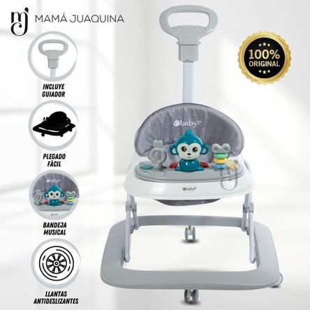 Andador con Bandeja Musical «FALL GUYS» Gray Andador con Bandeja Musical «FALL GUYS» Gray