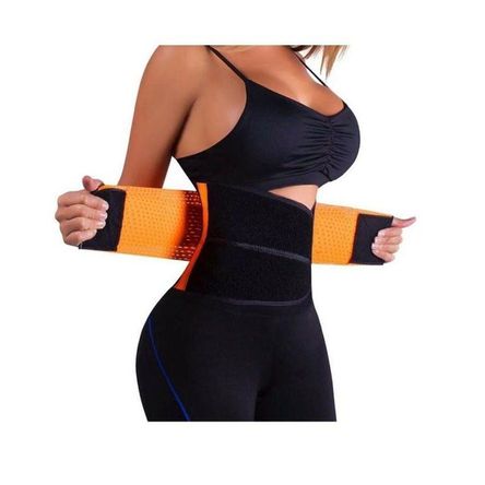 Faja Cintura De Avispa Doble Ajuste Para Gimnasio S